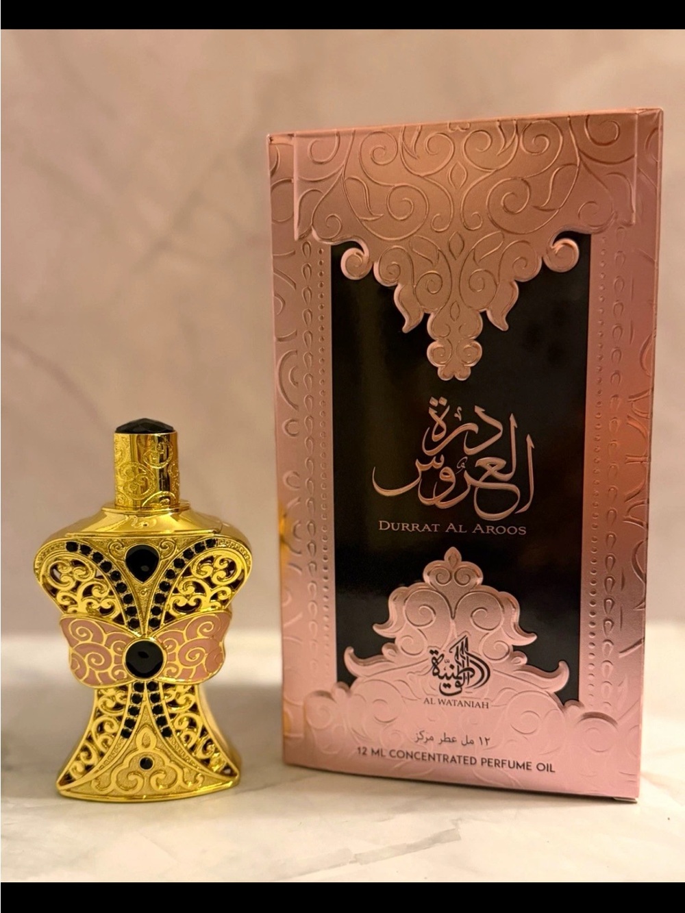 Al Wataniah Durrat Al Aroos 12ml Concentrated Perfume Oil Arabian Attar